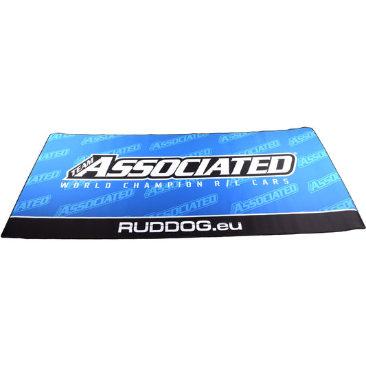 RUDDOG / Team Associated Pit Mat (Blue | 110x50cm)