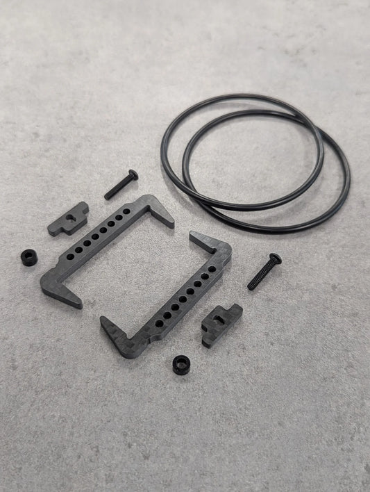 XB2 - Xray XB2 Carbon O Ring Battery Mount